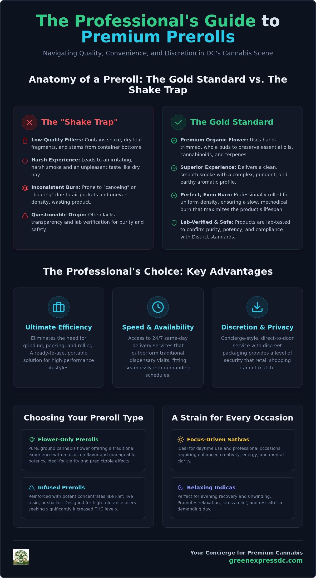 Premium Preroll Delivery in DC: The Professional’s Guide to Quality and Convenience